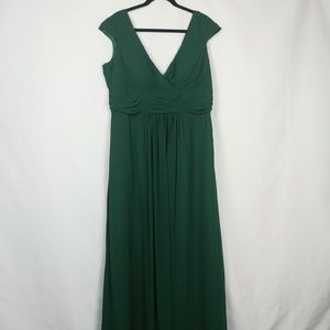 Hunter Green Maxi Dress